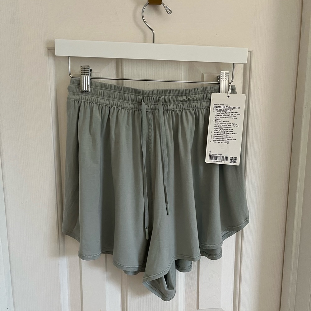 NWT lululemon athletica Modal HR Relaxed Fit Lounge Short 3”